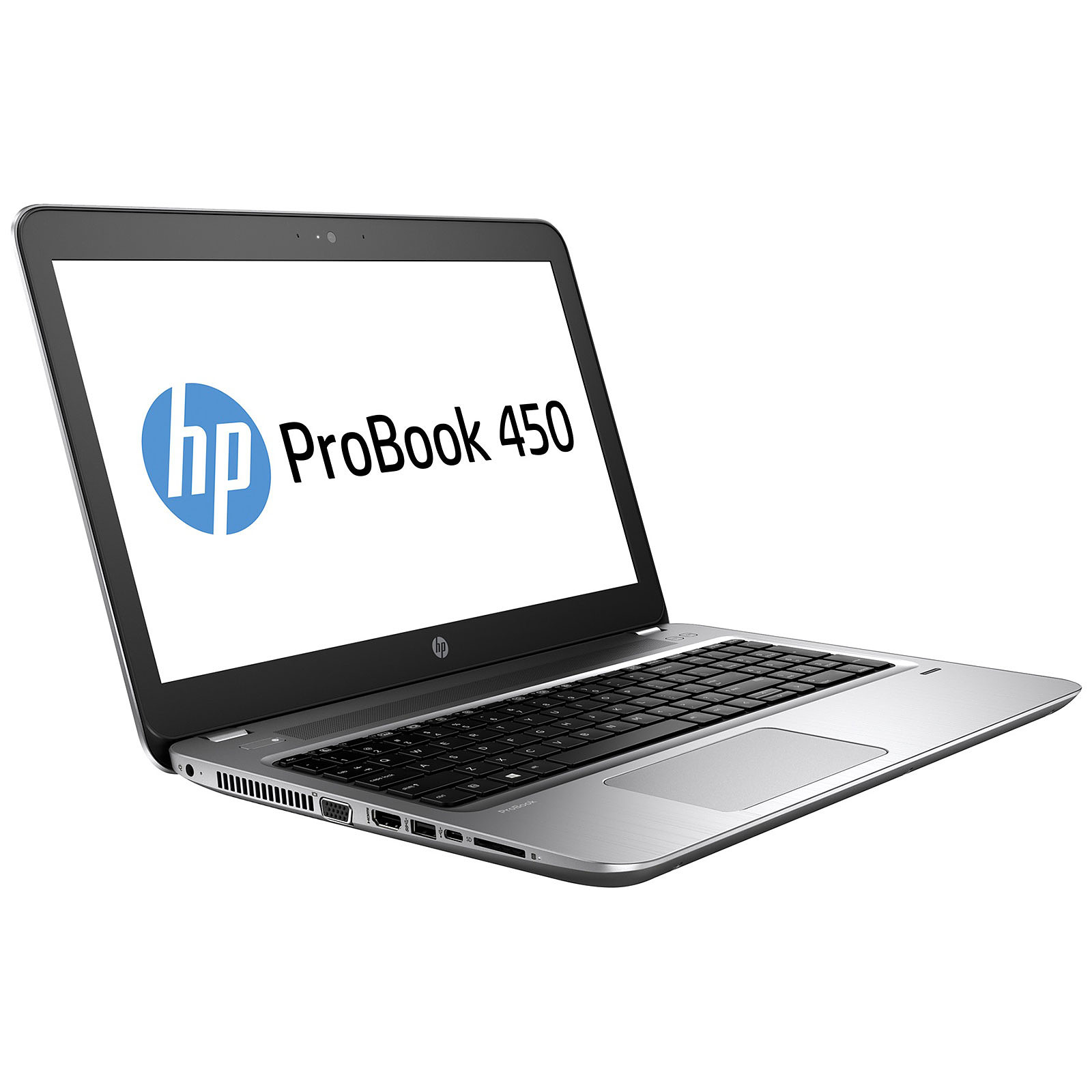 HP Probook 450 G4 Core I5-7200U 2.5 Ghz 8GB 240GB M2 SSD DVD/RW Webcam 15.6" Win 10 Pro - H1104221S